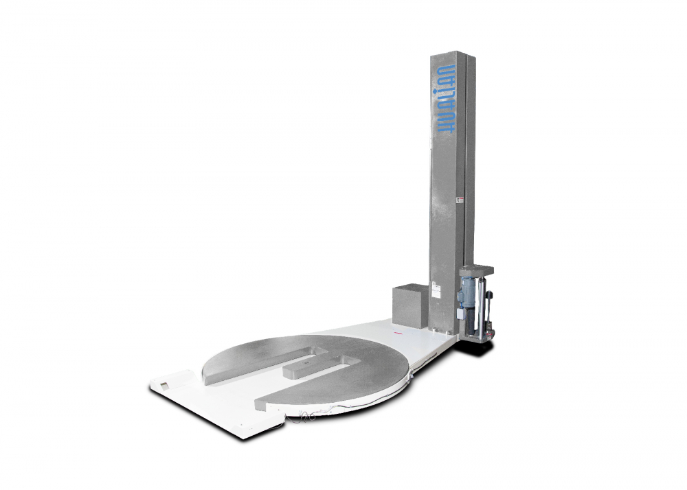 Паллетоупаковщик HL-1650F Economical с E-платформой с моторизированной кареткой с престрейчем